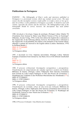 Publications in Portuguese