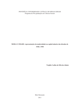 PONTIF&Iacute;CIA UNIVERSIDADE CAT&Oacute;LICA DE MINAS GERAIS