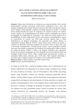 alguns apontamentos sobre a rela&ccedil;&atilde;o de fernando lopes