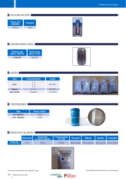Produtos Selantes