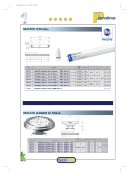 MASTER LEDtubes