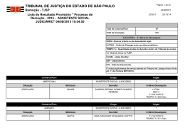 Assistente Social Judiciário