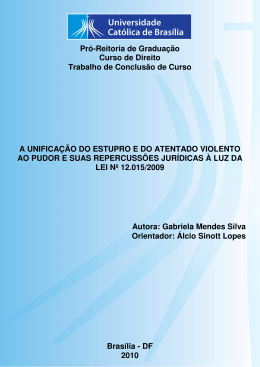 Gabriela Mendes Silva - Universidade Cat&oacute;lica de Bras&iacute;lia