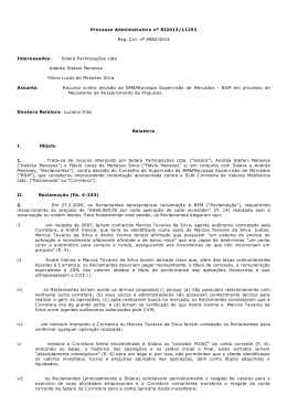 Processo Administrativo nº RJ2013/11253 Reg. Col. nº 8982