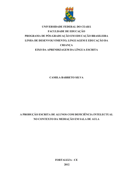 universidade federal do ceará faculdade de educação programa de