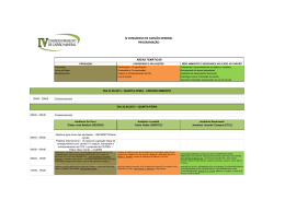Acesse a programa&ccedil;&atilde;o