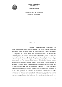 Processo: 050.08.082189-8 Controle:1266/2009
