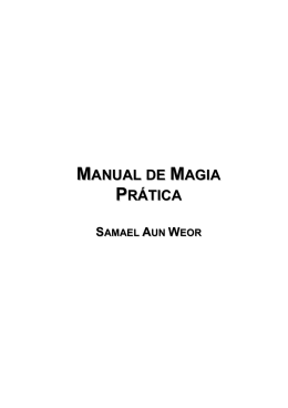 MANUAL DE MAGIA PRÁTICA - Livros Gnósticos Gratuitos