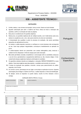 Prova - NC
