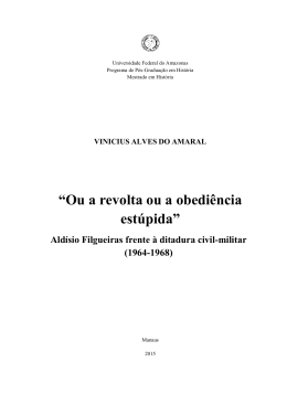 Disserta&ccedil;&atilde;o - Vinicius A Amaral - TEDE