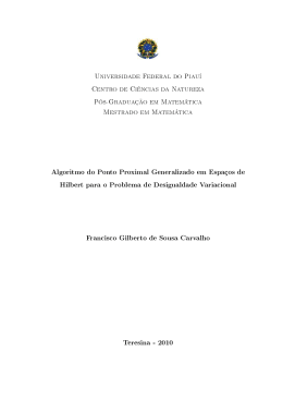 dissertação francisco gilberto de sousa carvalho - SIGAA