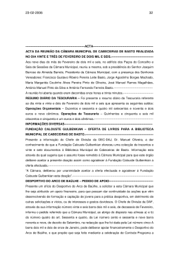 23 de Fevereiro - Cabeceiras de Basto