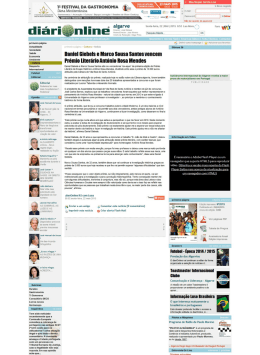 &Eacute; se? - Universidade do Algarve