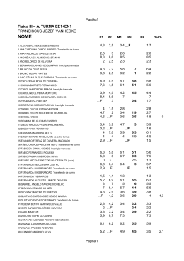 FRANCISCUS JOZEF VANHECKE Fisica III &ndash; A, TURMA EE1+EN1