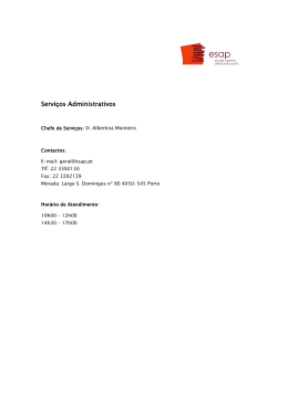 Serviços Administrativos