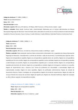 Servi&ccedil;os Administrativos - Munic&iacute;pio de Reguengos de Monsaraz
