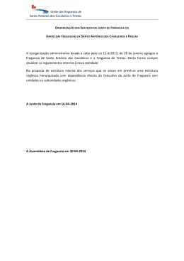 - Uni&atilde;o das Freguesias de Santo Ant&oacute;nio dos Cavaleiros