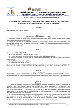 dire&ccedil;&atilde;o geral de estabelecimentos escolares dire&ccedil;&atilde;o de servi&ccedil;os da
