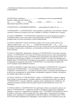 - CONTRATO DE PRESTA&Ccedil;&Atilde;O DE SERVI&Ccedil;OS PARA
