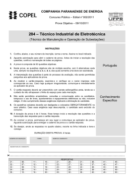 284 &ndash; T&eacute;cnico Industrial de Eletrot&eacute;cnica
