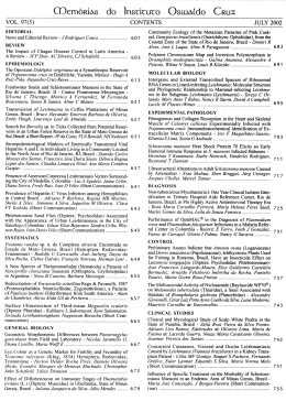 (Dem&oacute;izias do instituto Oswaldo CRUZ