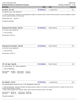 (Entradas Diversas ou Im\363veis de Terceiros)