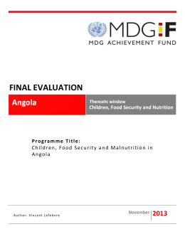 FINAL EVALUATION