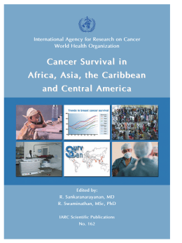 Cover Page, Foreword, Acknowledgments, List of - SurvCan