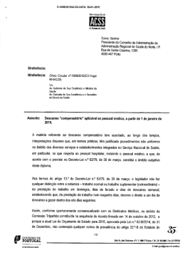 Descanso "compensat&oacute;rio"