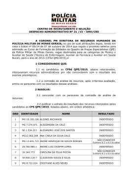 19/06/2015 - despacho administrativo n&ordm; 21