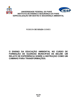 robson de souza gomes - PPGEO - Programa de P&oacute;s