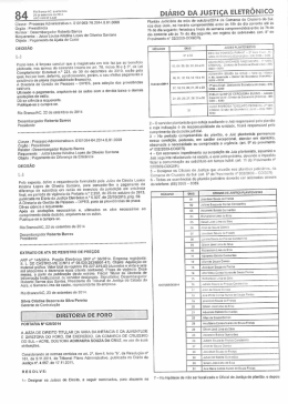 Classe `_ Processo Administrativo n. 0101063