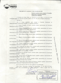 DECRETO N" 4.254 DE 27 DE .JULHO DE 2015 Nomeia