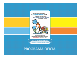 PROGRAMA OFICIAL