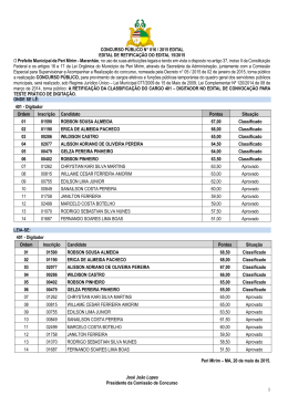 edital 016 / 2015 de retifica&ccedil;&atilde;o do edital 15 2015