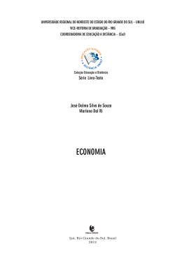 introdu&ccedil;&atilde;o &agrave; economia
