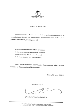 Dr. Jos&eacute;fison Silva Oliveira