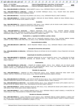 Ano 6 &ndash; n&ordm; 112/2014 Data de Disponibiliza&ccedil;&atilde;o: sexta