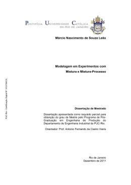 M&aacute;rcio Nascimento de Souza Le&atilde;o Modelagem em
