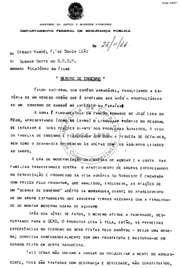 De BENso`&auml;` MAN&ouml;EL F. ` DE `SOUZA LE&Atilde;O`
