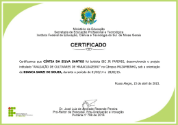 C&Iacute;NTIA DA SILVA SANTOS