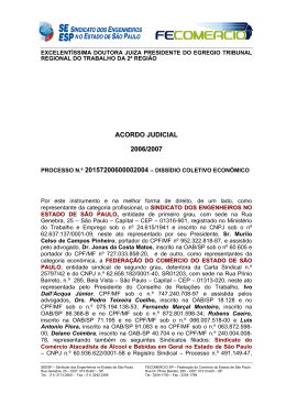 ACORDO JUDICIAL 2006/2007
