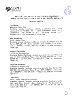 Relações de cargos