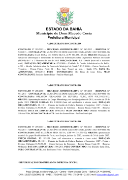 Processo Administrativo N° 989/2015
