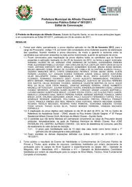 Resultado p&oacute;s recurso e Convoca&ccedil;&atilde;o - Concep&ccedil;&atilde;o