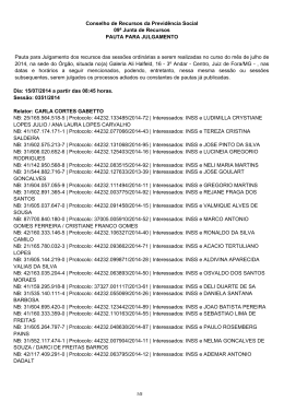 Conselho de Recursos da Previdência Social 09ª Junta de