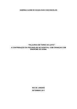 SABRINA ALBIM DE SOUZA DIAS VASCONCELOS &ldquo;PALAVRAS