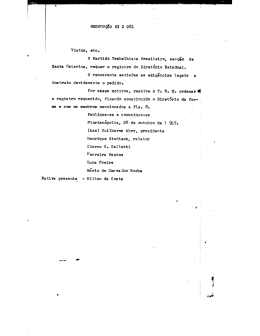 REsoLU&ccedil;&Atilde;o N? 2 081 - Tribunal Regional Eleitoral de Santa Catarina