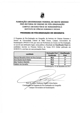 FUNDAÇÃD uvaERstDADE FEDEnaL DE MaTD GRDsSD