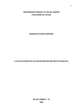 Fa&ccedil;a o da vers&atilde;o em PDF - Faculdade de Letras
